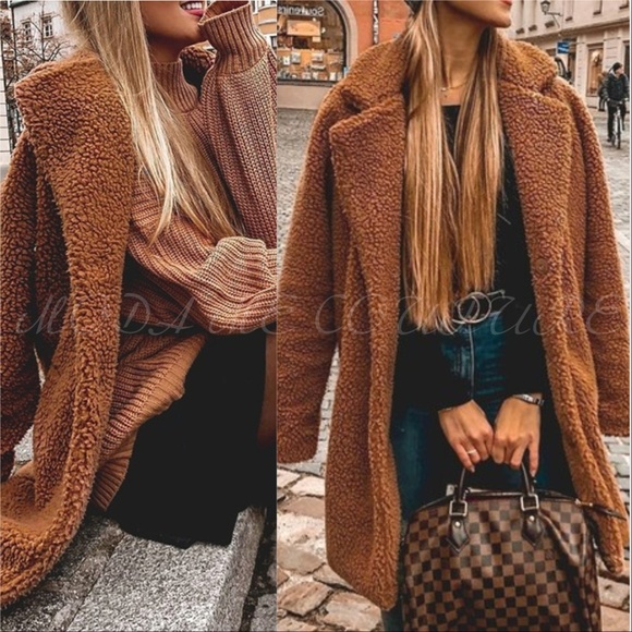 MODA ME COUTURE Jackets & Blazers - 💋 LAST 1 💋 Teddy Bear Coat